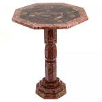 Кофейный стол из натуральных камней Лемезит и Яшма Natural Stone Tables варинант исполнения - 21 | Loft Concept в Барнауле