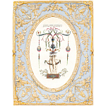 Декоративный постер в раме с рельефным растительным узором арабески New Collection of Arabesques Poster варинант исполнения - 3 | Loft Concept в Барнауле