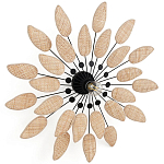 Настенный светильник с плетеным декором Wicker Leaves Wall Lamp варинант исполнения - 1 | Loft Concept в Барнауле