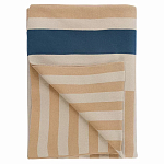 Плед из хлопка с геометрическим рисунком Elan Stripe  варинант исполнения - 1 | Loft Concept в Барнауле