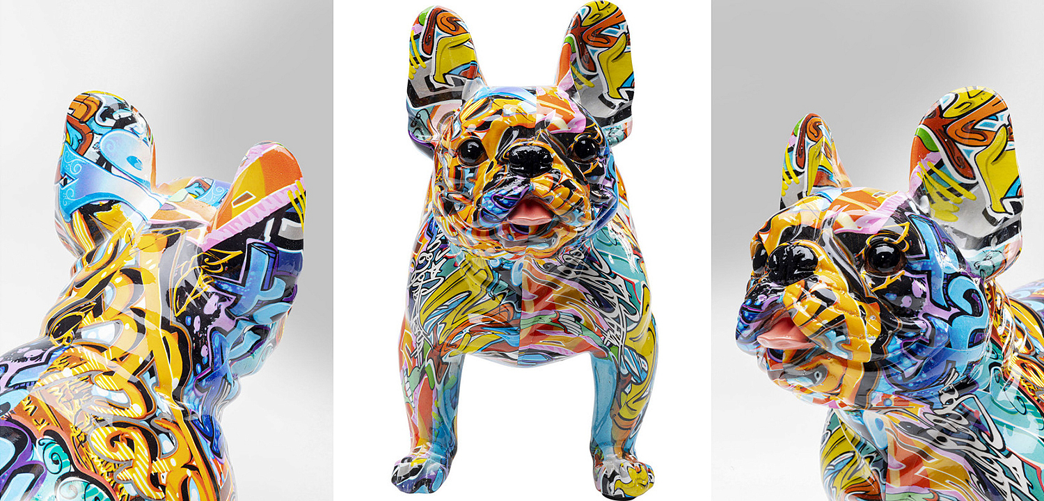 Статуэтка Graffiti Bulldog Статуэтка Graffiti Bulldog - Loft-Concept в Барнауле