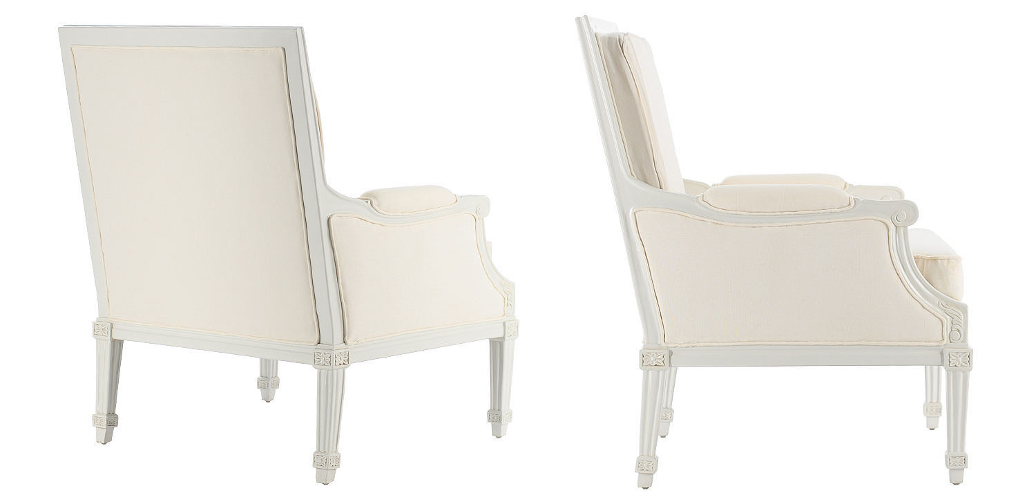 Кресло French Provence Armchair Ferrand ivory Кресло French Provence Armchair Ferrand ivory - Loft-Concept в Барнауле