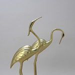 Статуэтка бронзовая пара Журавли Bronze Birds варинант исполнения - 1 | Loft Concept в Барнауле