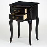 Тумба прикроватная из массива березы с 2-мя ящиками в стиле прованс Vintage варинант исполнения - 3 | Loft Concept в Барнауле