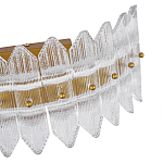 Бра с декоративными элементами в виде лепестков Round Light Flashing варинант исполнения - 4 | Loft Concept в Барнауле