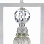 Торшер с прямоугольным тканевым абажуром на белом мраморном основании Silver Threads варинант исполнения - 2 | Loft Concept в Барнауле