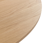 Круглый обеденный стол на одной ножке Remo Round Dining Table варинант исполнения - 2 | Loft Concept в Барнауле