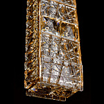 Подвесной светильник прямоугольный с фактурным хрустальным плафоном Light Delight варинант исполнения - 6 | Loft Concept в Барнауле