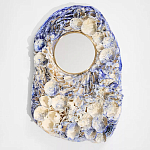 Зеркало «НЕ_Гжель» варинант исполнения - 1 | Loft Concept в Барнауле