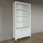 Книжный Стеллаж Elsa Dreams White с задней стенкой варинант исполнения - 2 | Loft Concept в Барнауле