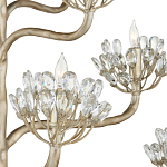 Люстра в виде растения Silver Flower Glade варинант исполнения - 1 | Loft Concept в Барнауле