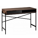 Стол рабочий в стиле лофт с ящиком и нишей для хранения Urban Style Space 2 варинант исполнения - 1 | Loft Concept в Барнауле