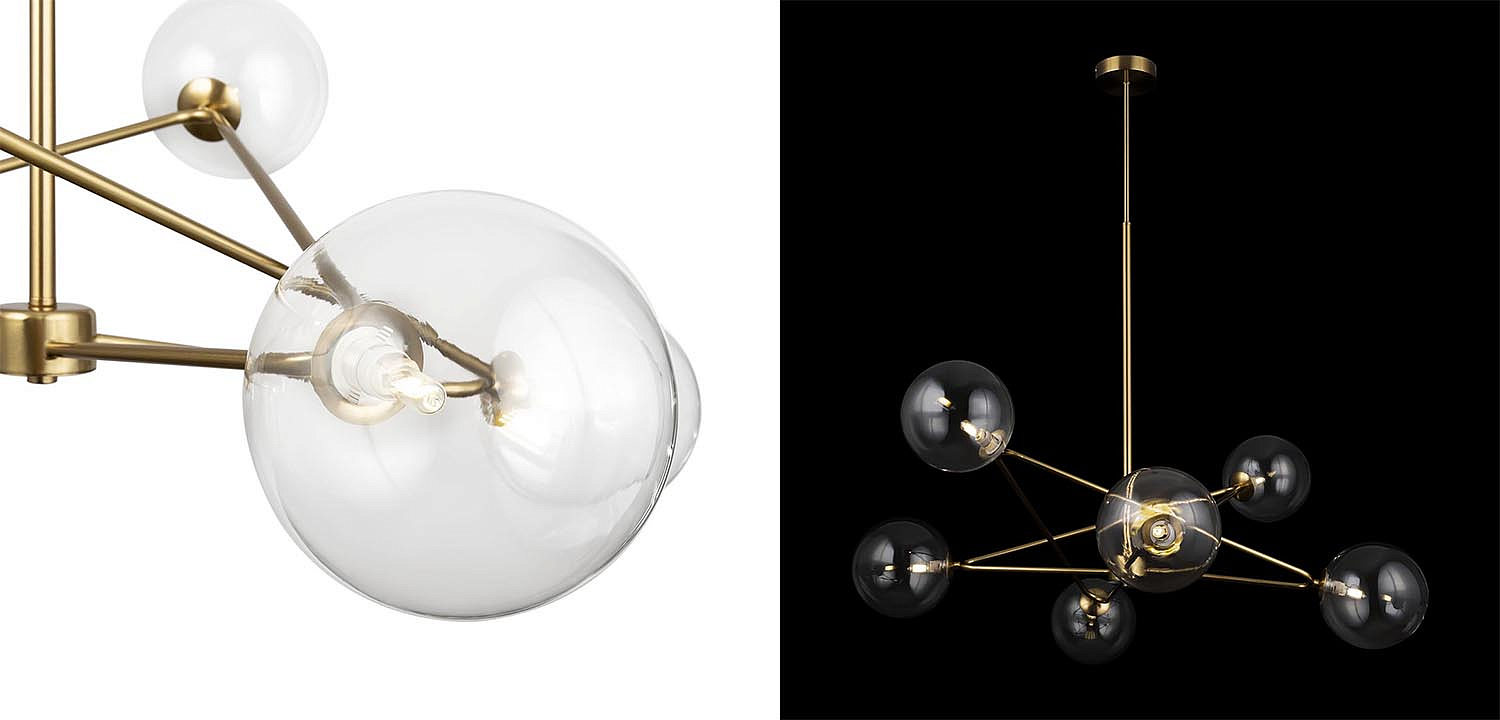 Люстра Chandelier Constellation Orbs Transparent Люстра Chandelier Constellation Orbs Transparent - Loft-Concept в Барнауле
