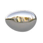 Абстрактная скульптура на стену в виде капли воды Water Outline варинант исполнения - 2 | Loft Concept в Барнауле