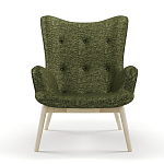 Мебельная ткань Шенилл зеленый цвет 138 см T4-22 варинант исполнения - 6 | Loft Concept в Барнауле