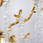 Бра золотого цвета с ветвями и хрустальными подвесками FAIRYTREE Light варинант исполнения - 5 | Loft Concept в Барнауле