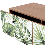 Длинная ТВ-тумба с принтом на ящиках Elise TV Stand варинант исполнения - 5 | Loft Concept в Барнауле