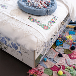 Дизайнерская кровать с системой хранения варинант исполнения - 4 | Loft Concept в Барнауле