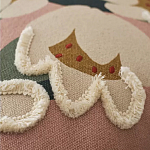 Подушка с цветочным принтом и кисточками Blooming Elegance Daisy варинант исполнения - 6 | Loft Concept в Барнауле