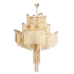 Люстра металлическая Rain of metal варинант исполнения - 2 | Loft Concept в Барнауле