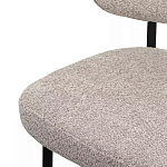 Стул мягкий с серо-бежевой буклированной обивкой Inspiration from Provence варинант исполнения - 6 | Loft Concept в Барнауле