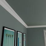 Гладкий карниз KT-63 варинант исполнения - 2 | Loft Concept в Барнауле