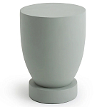 Приставной столик из массива манго Tom-tom Grey варинант исполнения - 1 | Loft Concept в Барнауле