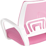 Офисное кресло с основанием из белого пластика Desk chairs Pink варинант исполнения - 7 | Loft Concept в Барнауле