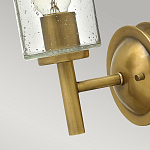 Бра с плафоном в форме цилиндра из прозрачного стекла с пузырьками Hinkley варинант исполнения - 3 | Loft Concept в Барнауле