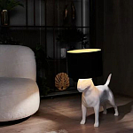 Лампа COLLECTION OF DOGS с абажуром Бультерьер варинант исполнения - 11 | Loft Concept в Барнауле
