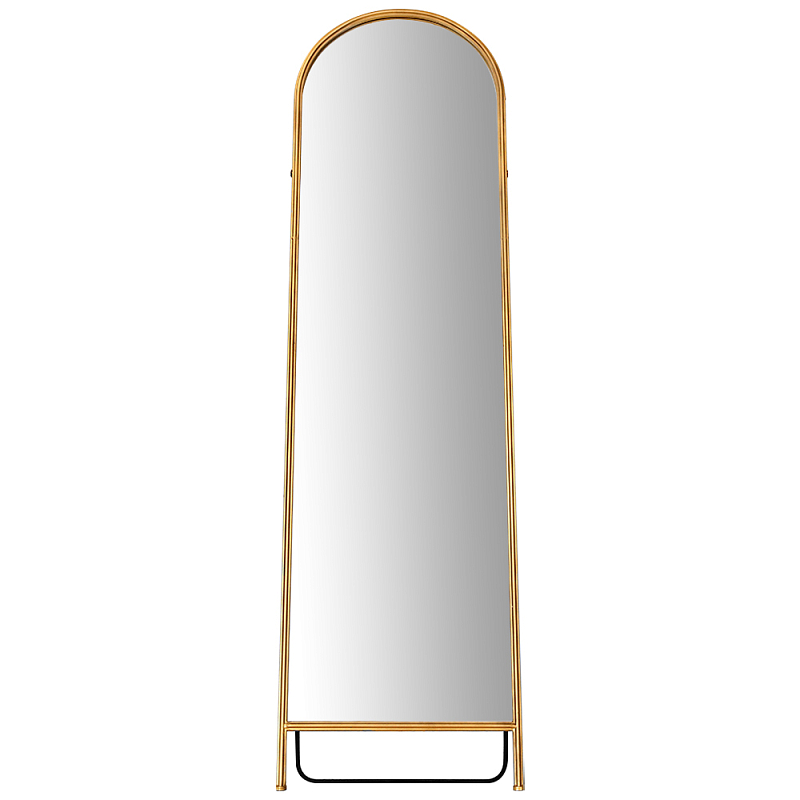 Напольное зеркало Arch Brass Mirror Латунь Напольное зеркало Arch Brass Mirror Латунь в Барнауле | Loft Concept